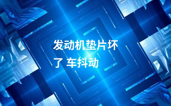 发动机垫片坏了 车抖动